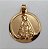 Pingente de ouro 18k Nossa Senhora Aparecida Redonda - Imagem 4