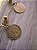 Pulseira de ouro 18k com medalhas religiosas - Imagem 2