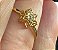 Anel de estrela em ouro 18k e zirconias - Imagem 4