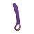 SOPHIA VIBRADOR RECARREGÁVEL EM SILICONE SOFT TOUCH ROXO - LEALSO - Imagem 1