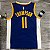 Camiseta Regata NBA Golden State Warriors com Gola em V #11 Thompson - Imagem 2