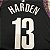 Camisa de Basquete da NBA Brooklyn Nets Preta #13 James Harden - Imagem 4