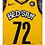 Camisa de Basquete da NBA Brooklyn Nets Camuflagem Amarela #72 Biggie - Imagem 3