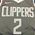 Camisa de Basquete da NBA do Los Angeles Clippers #2 Leonard - Imagem 3