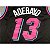 Camisa de Basquete da NBA do Miami Heat Edição Borado #13 Adebayo - Imagem 4