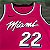 Camisa da NBA do Miami Heat Temporada 2020 Rosa #22 Butler - Imagem 3