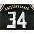 Camisa de Basquete da NBA do Milwaukee Bucks Preta #34 Antetokounmpo - Imagem 4