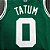 Camisa de Basquete do Boston Celtics NBA 75th Anniversary Verde #0 Tatum - Imagem 4