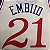 Camisa da NBA do Phaladelphia 76ers Temporada 2020 #21 Embrid - Imagem 3