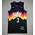Camisa de Basquete da NBA do Phoenix Suns Preta #3 Paul - Imagem 1
