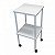 MESA AUXILIAR 40X40 COM RODIZIO (PINTADA) - Imagem 2