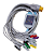 CABO ECG 10 VIAS COMPATIVEL COM DIXTAL - Imagem 4