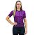Camisa Ciclismo Feminina Furbo Donna Ragazza Savage Roxo - Imagem 1