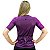 Camisa Ciclismo Feminina Furbo Donna Ragazza Savage Roxo - Imagem 3