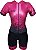 Macaquinho Ciclismo Feminino Be Fast Fashion Rosa Neon - Imagem 1