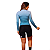 Camisa Ciclismo Feminina Ciclopp Gradient Verde Agua - Imagem 2
