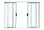 Janela Aluminio de Correr 1,0A x 1,2L  4 folhas Branco Esal - Imagem 2