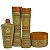 Kit Oro Therapy - Shampoo 300ml + Condicionador 300ml + Máscara 300g + Leave in 300ml NatuMaxx - Imagem 1