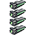 4x Toner Compatível 105a W1105a Com Chip Mfp135a 107w 107a Tinta Preto - Imagem 1