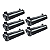 5 Toner Compatível Tn1060 Dcp1602 1512 1617 - Imagem 1