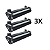 Kit 3 Cartucho De Toner Compatível Brother Tn1000/1060/1075 Tinta Preto - Imagem 1