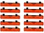 10x Toner Compatível Com Tn1060 Tn1000 Tn1040 Dcp1602 1512 Tinta Preto - Imagem 7