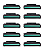 10x Toner Compatível Pantum Pb-211 P2500w M6550nw M6600dn - Imagem 1