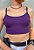TOP COMFY COM ALÇA - ROXO - Imagem 1