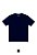 Camiseta OVERSIZED - ESTAMPA LOGO NOVA - Cor AZUL MARINHO - Imagem 5