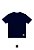 Camiseta OVERSIZED - ESTAMPA LOGO NOVA - Cor AZUL MARINHO - Imagem 1