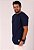 Camiseta OVERSIZED - ESTAMPA LOGO NOVA - Cor AZUL MARINHO - Imagem 2