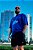 Camiseta OVERSIZED -  ESTAMPA COLLEGE - ROYAL - Imagem 3