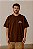 Camiseta BOXY OVERSIZED - ESTONADA MARROM - STAR - Imagem 2