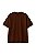 Camiseta BOXY OVERSIZED - ESTONADA MARROM - LISO - Imagem 1
