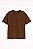 Camiseta PREMIUM OVERSIZED - LISA - MARROM - Imagem 1