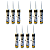 Kit 10 Silicone Borracha Acetico Branco Box Vidro Banheiro - Imagem 1