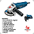 Esmerilhadeira Bosch GWS 850 850W com Maleta e 3 Discos de Corte 127v ou 220v - Imagem 4