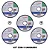 Kit 5 Discos de Corte MetalInox STD BOSCH 2608619383000 - Imagem 1