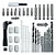 Kit Acessórios Bosch V-Line 41 Peças Brocas e Pontas em Estojo - Imagem 4