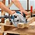 Serra Circular Bosch GKS 130 1300W Profissional 110V ou 220V Disco 184mm Ajuste de Profundidade - Imagem 5
