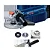 Esmerilhadeira Bosch GWS 9-125 900W 5" 127V ou 220V Heavy Duty com Capa e Punho Auxiliar - Imagem 3