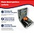 Kit Chave de Impacto Pneumática Intech Machine PN700 1/2" 7000RPM 32kgfm com 10 Soquetes e Maleta - Imagem 6