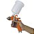 Pistola de Pintura Automotiva HVLP Profissional Intech Machine P827 1.4mm com Caneca 600ml e Engate Rápido - Imagem 6