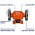 Moto Esmeril de Bancada Intech Machine GR360 6” 360W Bivolt com Rebolo Grosso e Fino - Imagem 4