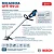 Roçadeira Profissional Bosch GFR 18V-23 18V Brushless Sem Bateria e Carregador - Imagem 10