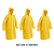 Capa de Chuva Vonder PVC Laminado Amarela Tamanho G com Capuz e Botões - Imagem 7
