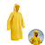 Capa de Chuva Vonder PVC Laminado Amarela Tamanho G com Capuz e Botões - Imagem 4