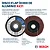 Disco Flap Bosch X421 115mm Curvo Kit 10 Unidades Para Ferro, Metal e Aço – Alta Durabilidade - Imagem 2