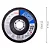 Disco Flap Bosch X421 115mm Curvo Kit 10 Unidades Para Ferro, Metal e Aço – Alta Durabilidade - Imagem 5