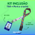 KIT INCLUSÃO: Colar Quebra Cabeça + Porta Crachá Azul - Imagem 1